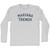 Mariana Trench Adult Cotton Long Sleeve T-shirt - Grey Heather
