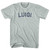 Luigi Adult Tri-Blend T-shirt - Athletic Cool Grey