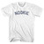 Nookie Womens Cotton Junior Cut T-Shirt - White