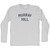 Murray Hill Adult Cotton Long Sleeve T-shirt - Grey Heather