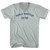 Nihilo Sanctum Estne Adult Tri-Blend V-neck T-shirt - Athletic Cool Grey