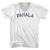 Pahala Adult Cotton V-neck T-shirt - White