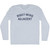 Right-wing Adjacent Adult Tri-Blend Long Sleeve T-shirt - Athletic White