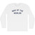 War Of The Worlds Adult Cotton Long Sleeve T-shirt - White
