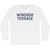 Windsor Terrace Adult Cotton Long Sleeve T-shirt - White