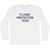 Plunge Protection Team Adult Cotton Long Sleeve T-shirt - White