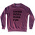 Swim& Ride& Run& Fun. Custom Name & Adult Tri-Blend Sweatshirt - Cranberry
