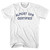 Almost CPR Certified Womens Cotton Junior Cut T-Shirt - White