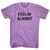 Feelin' Alright Adult Tri-Blend T-shirt - Athletic Purple