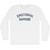 Emotional Damage Adult Cotton Long Sleeve T-shirt - White