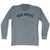 New School Adult Tri-Blend Long Sleeve T-shirt - Athletic Grey
