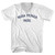 Nusa Penida Indo Adult Cotton V-neck T-shirt - White