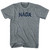 Nada Adult Tri-Blend T-shirt - Athletic Grey