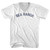 Sea Ranch Adult Cotton V-neck T-shirt - White