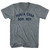 Punta Cana Dom. Rep Tri-Blend V-neck Womens Junior Cut T-shirt - Athletic Grey