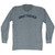 Unattached Adult Tri-Blend Long Sleeve T-shirt - Athletic Grey
