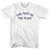 This Must Be The Place Adult Cotton T-shirt - White