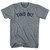Two Bit Youth Tri-Blend T-shirt - Athletic Grey