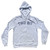 Two Bit Adult Cotton Hoodie - White