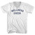 Wellness Check Adult Cotton V-neck T-shirt - White