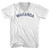 Wakanda Adult Cotton V-neck T-shirt - White
