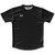 Black Heathered Pattern Ultras Tennis Jersey Crew Neck - Black