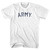Army Adult Cotton T-shirt - White