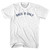 Back 9 Only Womens Cotton Junior Cut T-Shirt - White
