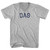 Das Adult Cotton V-neck T-shirt - Grey Heather