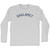 Chalamet Adult Cotton Long Sleeve T-shirt - Grey Heather