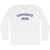 Corporate Hero Adult Cotton Long Sleeve T-shirt - White