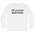 Fallujah Survivor Adult Cotton Long Sleeve T-shirt - White