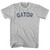 Gator Adult Cotton T-shirt - Grey Heather
