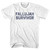 Fallujah Survivor Adult Cotton T-shirt - White