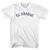 El Draque Youth Cotton T-shirt - White