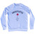Undefeated Sperm Race Adult Tri-Blend Sweatshirt - White