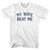 My Wife Beat Me Youth Cotton T-shirt - White