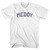 Meddy Adult Cotton T-shirt - White