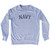 Navy Adult Tri-Blend Sweatshirt - Grey Heather