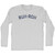 Ruh-Roh Adult Cotton Long Sleeve T-shirt - Grey Heather