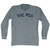 The PCH Adult Tri-Blend Long Sleeve T-shirt - Athletic Grey