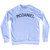 McDANIEL Adult Tri-Blend Sweatshirt - White