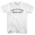 Who's In Charge Around Here Womens Cotton Junior Cut T-Shirt - White