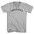 Unbothered Adult Cotton V-neck T-shirt - Grey Heather