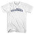 ColoRADo Womens Cotton Junior Cut T-Shirt - White