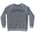 McINTOSH Adult Tri-Blend Sweatshirt - Athletic Grey