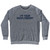 I'm Your Huckleberry Adult Tri-Blend Sweatshirt - Athletic Grey