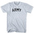 Army (Black Ink) Adult Tri-Blend T-shirt - Athletic White