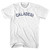 Caladesi Womens Cotton Junior Cut T-Shirt - White