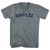 Gah-Lee Tri-Blend V-neck Womens Junior Cut T-shirt - Athletic Grey